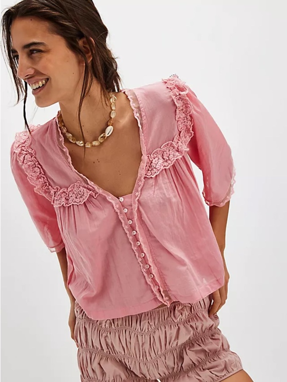 NWOT Free People Luna Top